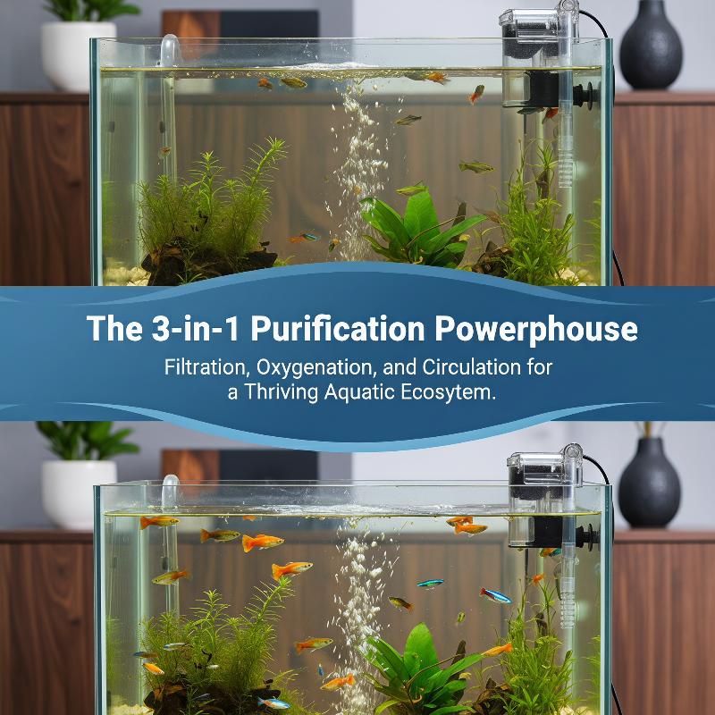 Aquarium Fish Keeping - فلتر حوض أسماك يُعلق على الحائط،