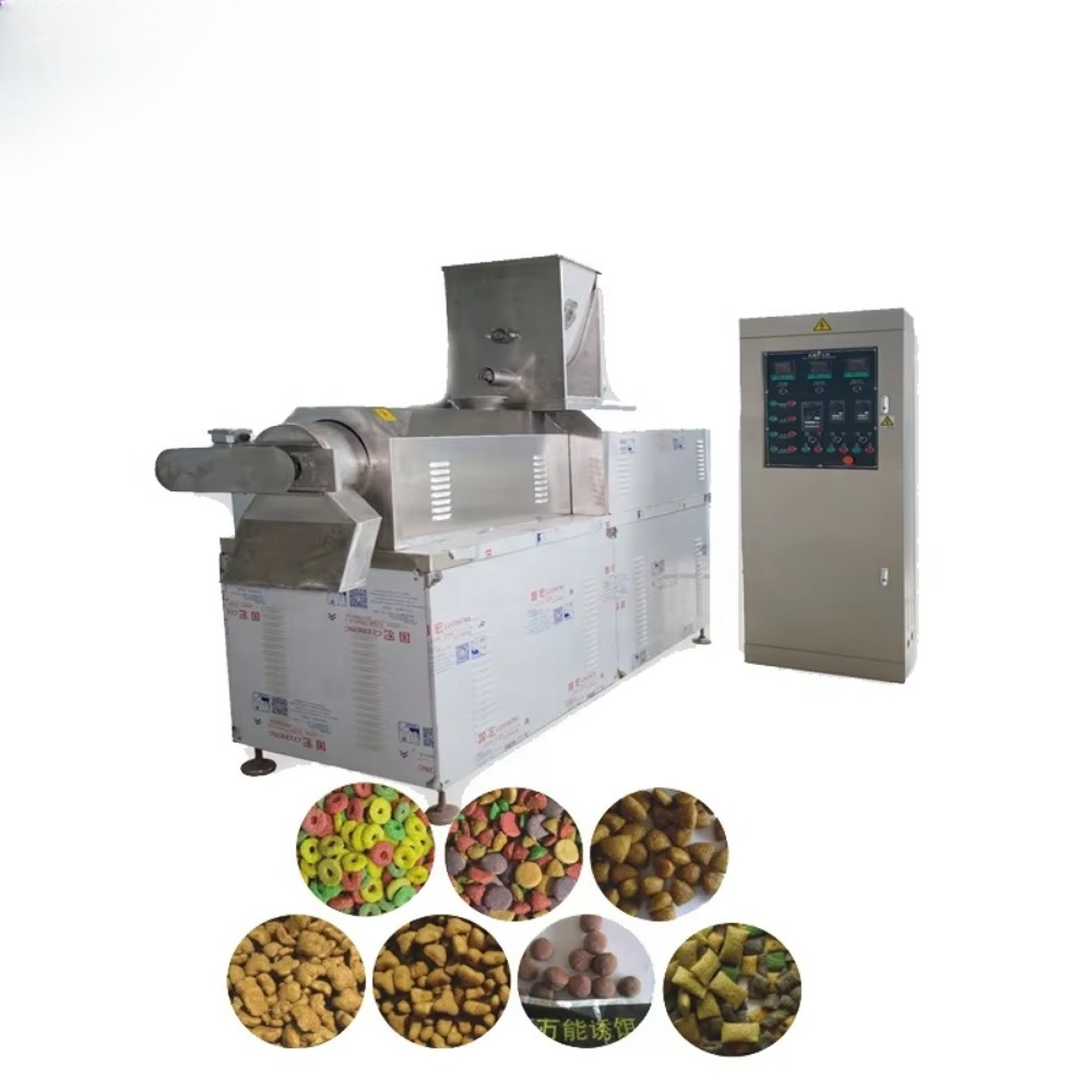Fish Food - خط إنتاج طعام الحيوانات الأليفة الجاف