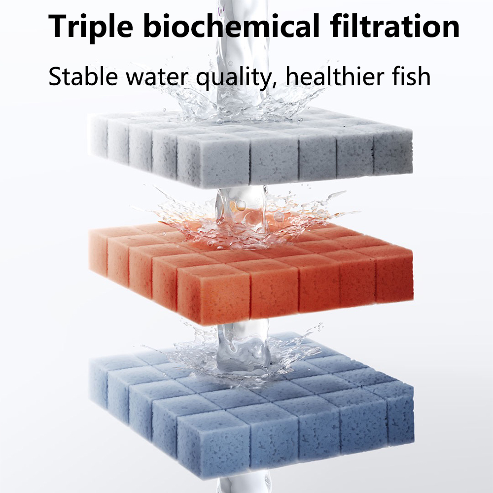 فلتر حوض أسماك ذكي جديد أصلي م - مراجعة Xiaomi Aquarium Fish Tank وسعره