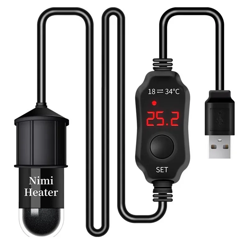 قضيب تسخين عالمي صغير لأحواض ا - مراجعة Fish Tank Heater وسعره