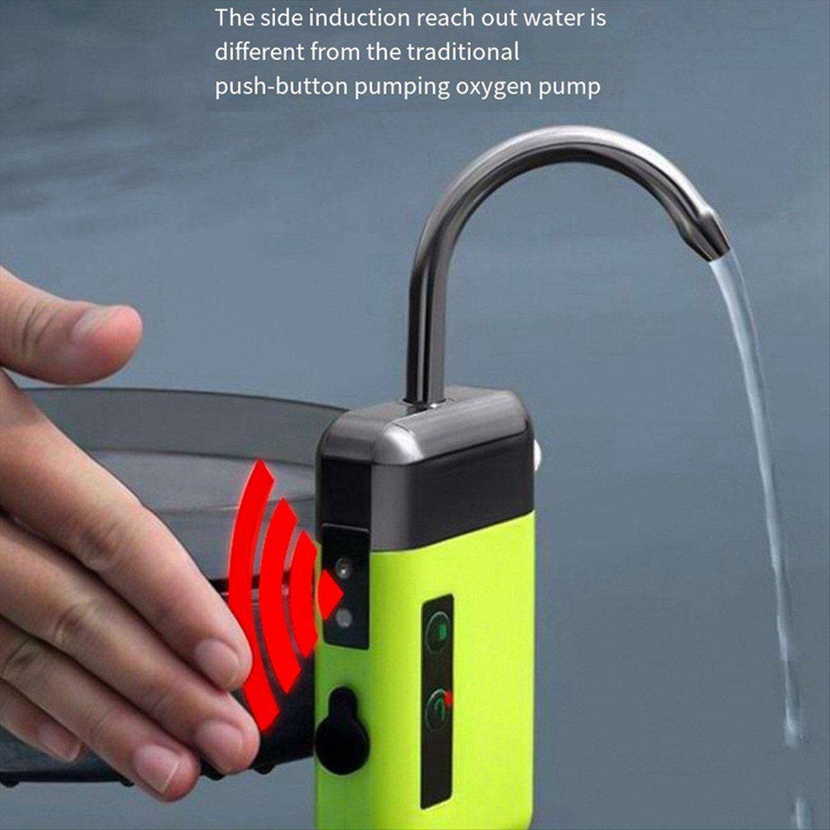 مضخة أكسجين وصنبور مياه للصيد، - مراجعة Aquarium Pump وسعره