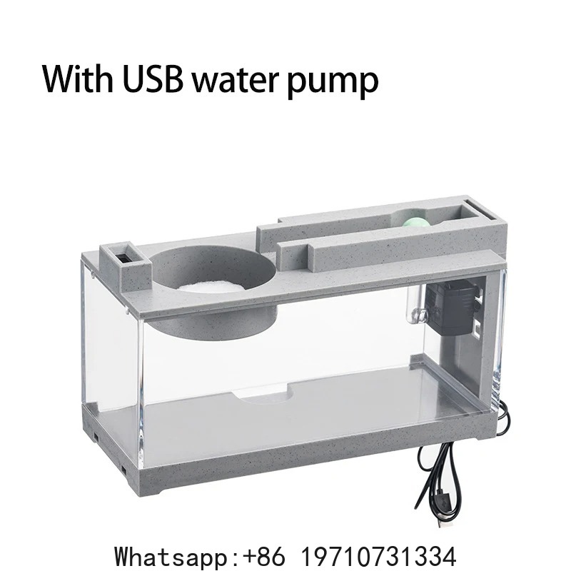 طقم حوض أسماك مع شريط أكسجين م - مراجعة Fish Aquarium Home وسعره