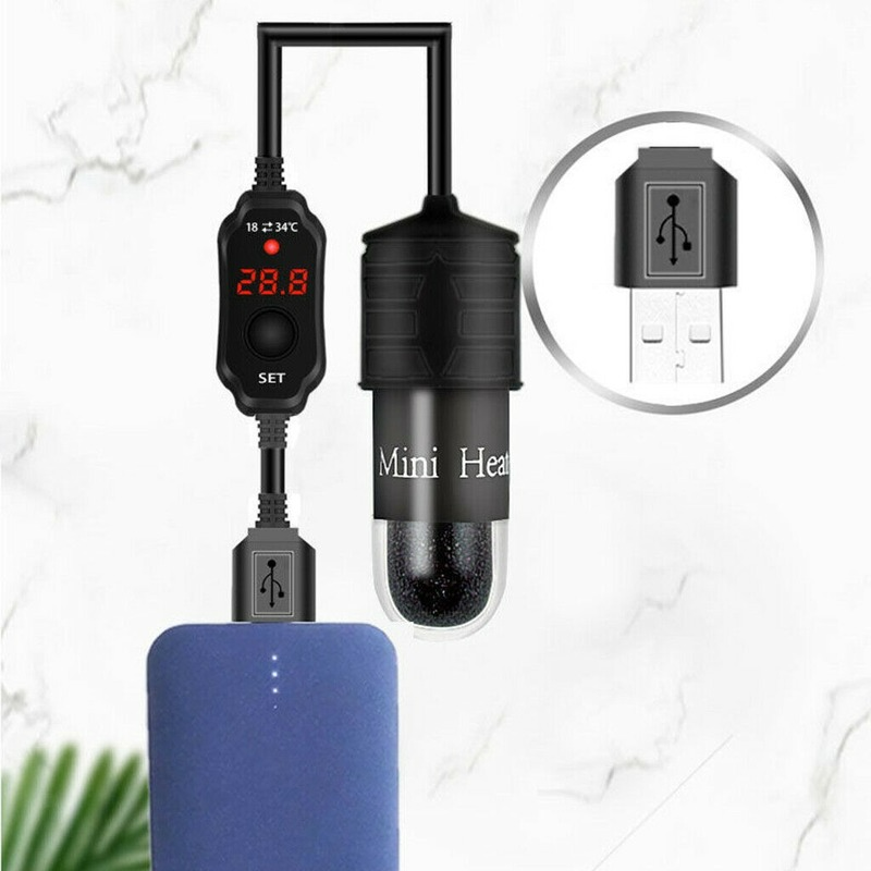 حوض السمك الصغير خزان الأسماك  - مراجعة Fish Tank Heater وسعره