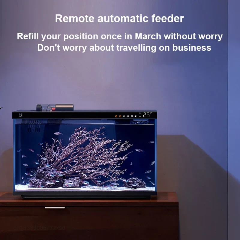 حوض أسماك ذكي من ميجيا MYG100  - مراجعة Xiaomi Aquarium Fish Tank وسعره