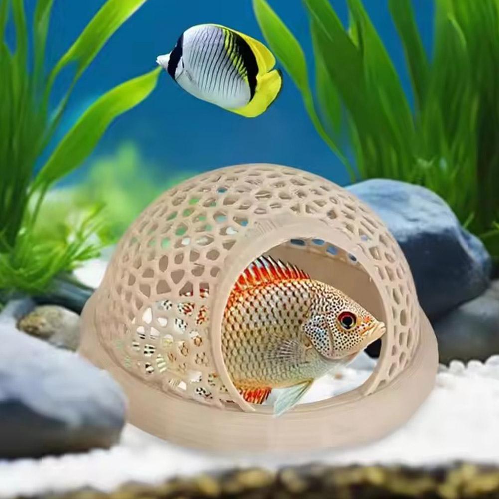 حوض السمك العائمة كهف الأسماك  - مراجعة Aquarium Fish Betta وسعره