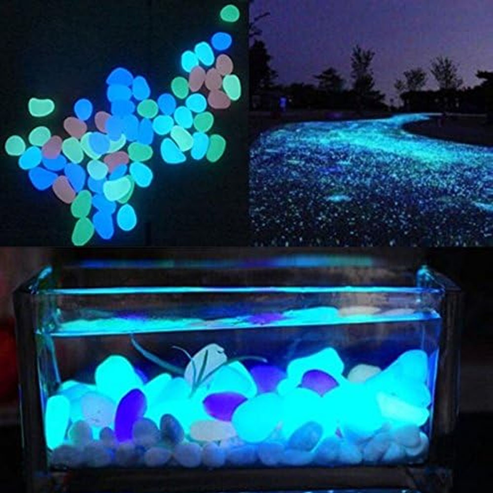 حوض السمك الصخور توهج الحصى ال - مراجعة Fish Aquarium Home وسعره