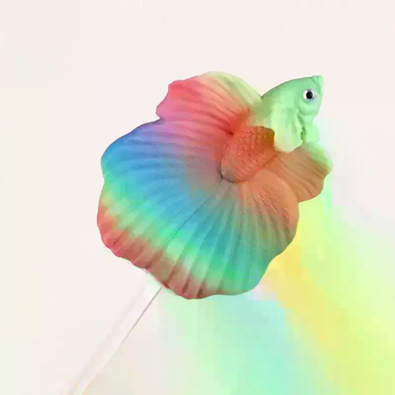 عصا تدريب ملونة لأسماك البيتا  - مراجعة Aquarium Fish Betta وسعره