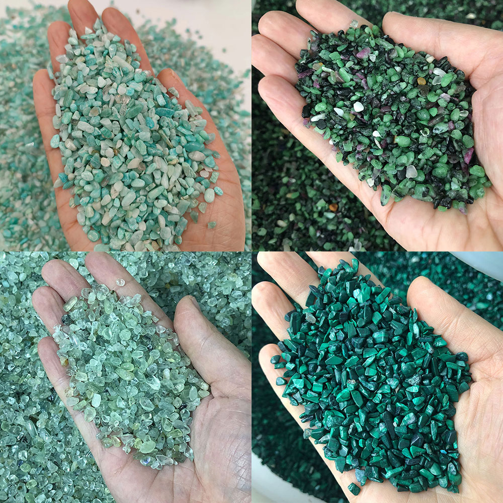بلورات الحجر الطبيعي الزبرجد ا - مراجعة Fish Tank Gravel وسعره
