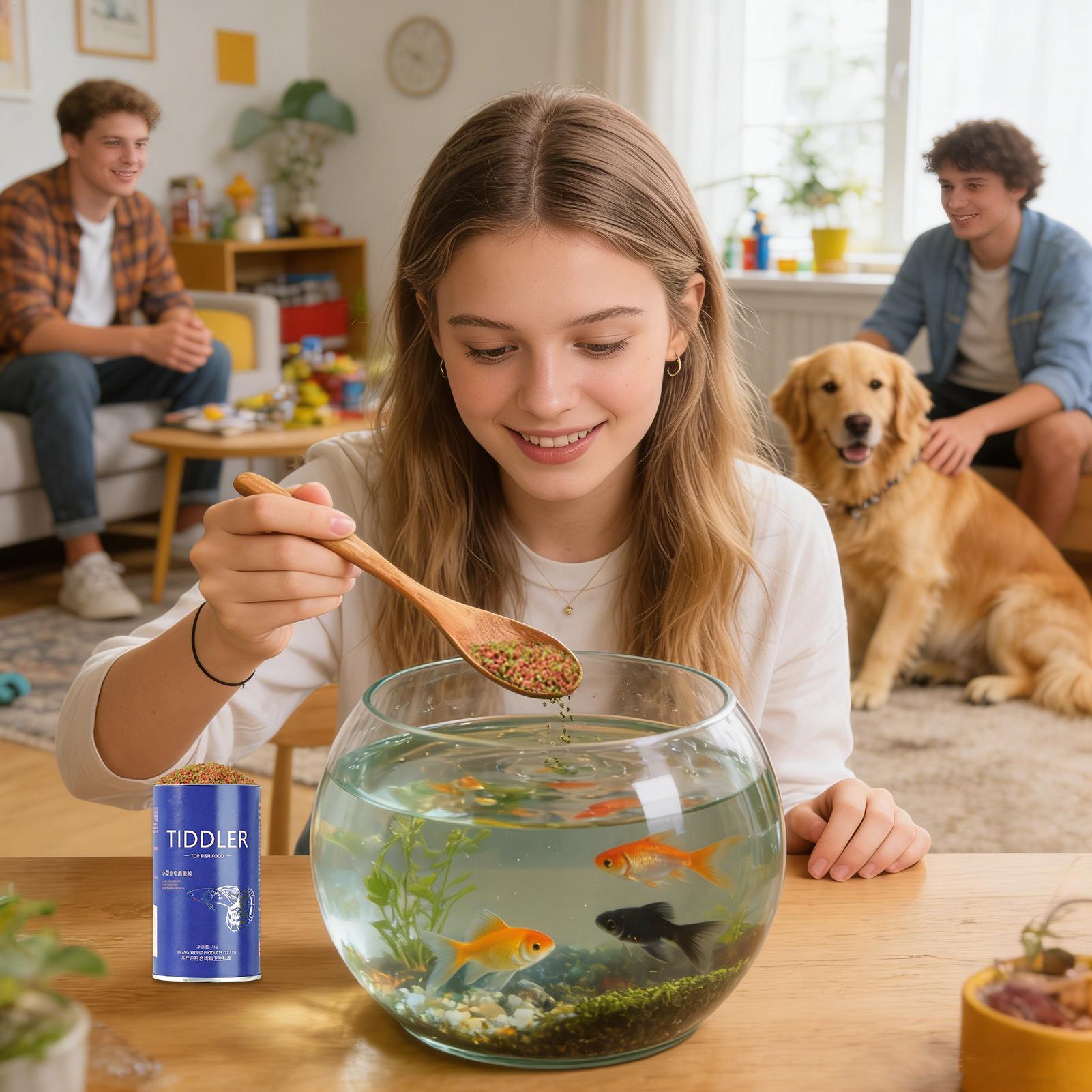 طعام أسماك الزينة، غذاء لأسماك - مراجعة Aquarium Fish Betta وسعره