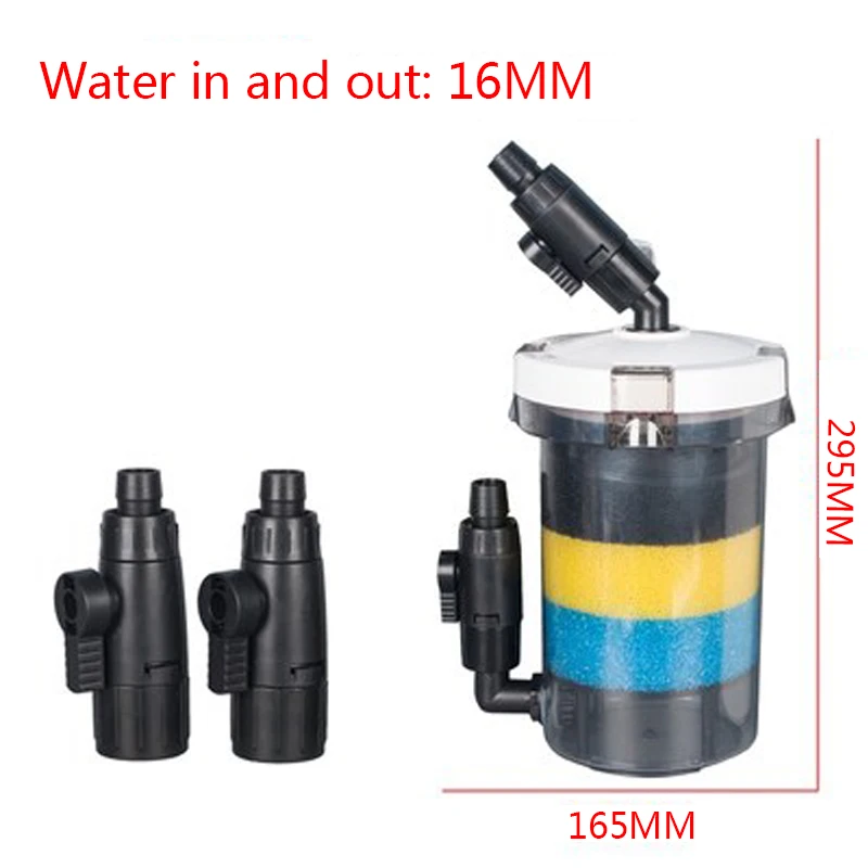 فلتر خارجي فائق الهدوء لحوض ال - مراجعة Aquarium Fish Tank وسعره