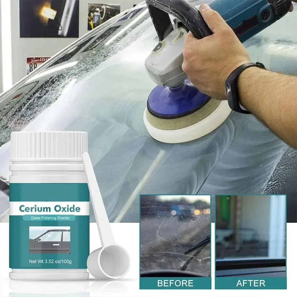 مسحوق تلميع الزجاج لإزالة الخد - مراجعة Aquarium Light وسعره
