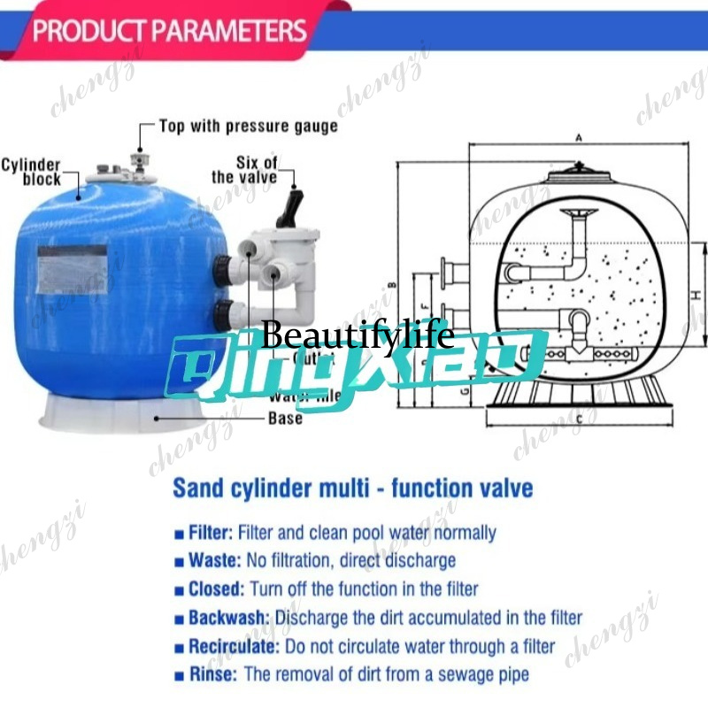 فلتر ضغط خزان الرمل 81 أوتليت، - مراجعة Fish Tank Filter وسعره